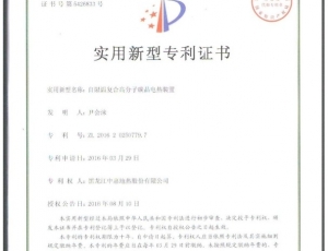 自限温复合高分子碳晶电热装置